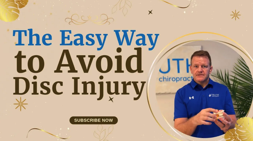 The Easy Way to Avoid Disc Injury | Chiropractor for Low Back Pain in West Des Moines, IA